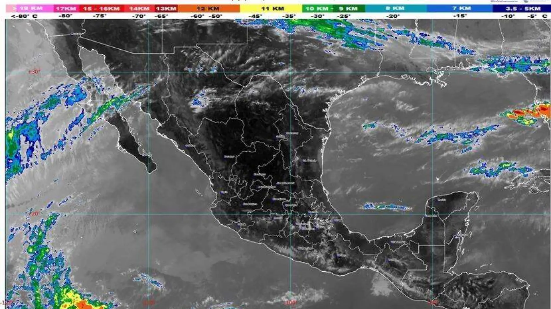 conagua, clima, chiapas, altas temperaturas